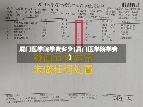 厦门医学院学费多少(夏门医学院学费)-第1张图片
