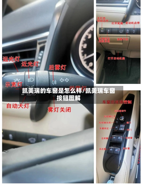 凯美瑞的车窗是怎么样/凯美瑞车窗按钮图解-第1张图片