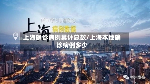 上海确诊病例累计总数/上海本地确诊病例多少-第1张图片