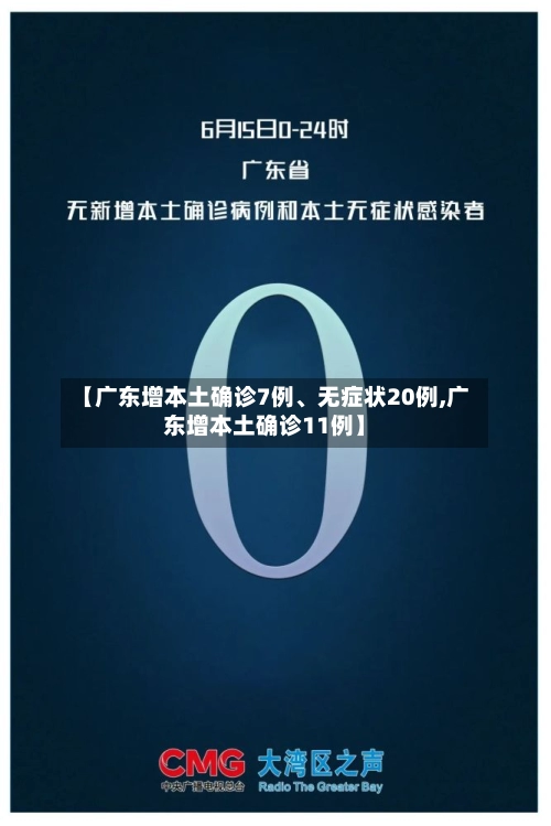 【广东增本土确诊7例、无症状20例,广东增本土确诊11例】-第2张图片