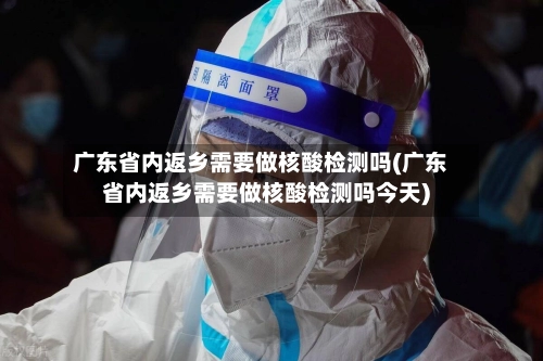广东省内返乡需要做核酸检测吗(广东省内返乡需要做核酸检测吗今天)-第1张图片