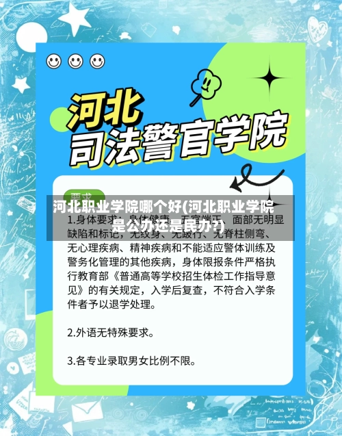 河北职业学院哪个好(河北职业学院是公办还是民办?)-第1张图片