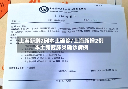 上海新增2例本土确诊/上海新增2例本土新冠肺炎确诊病例-第1张图片