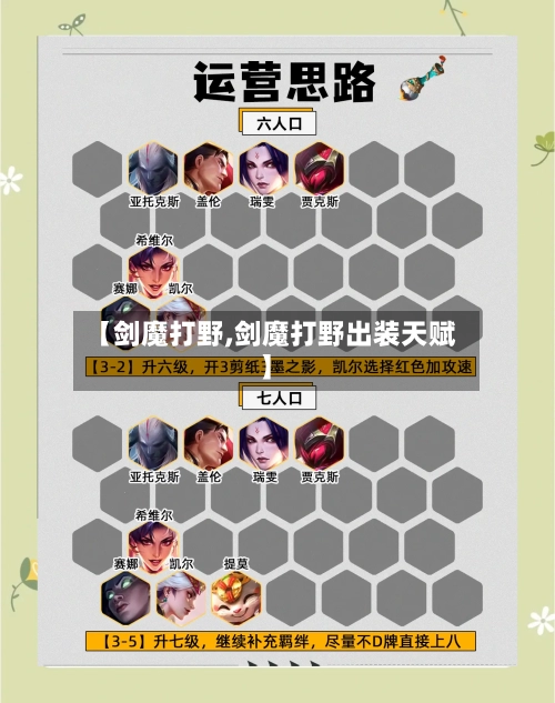 【剑魔打野,剑魔打野出装天赋】-第2张图片