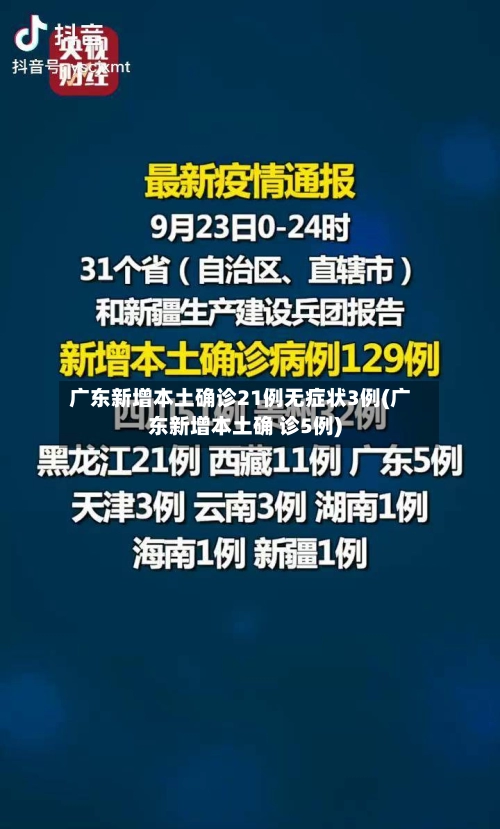 广东新增本土确诊21例无症状3例(广东新增本土确 诊5例)-第1张图片