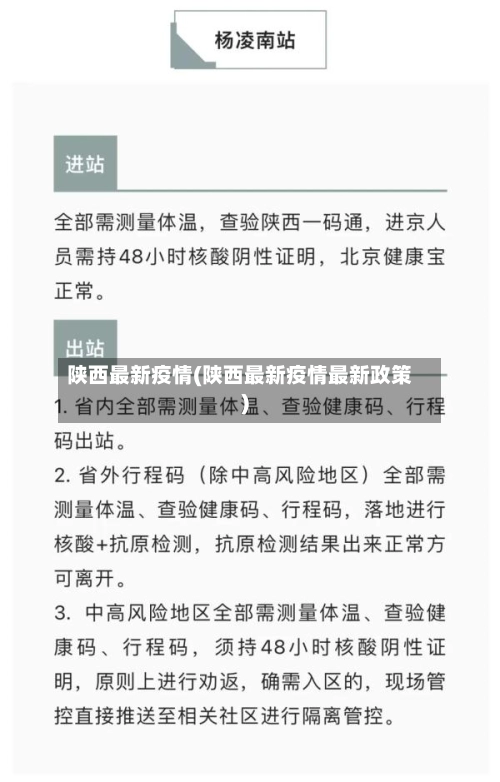陕西最新疫情(陕西最新疫情最新政策)-第1张图片