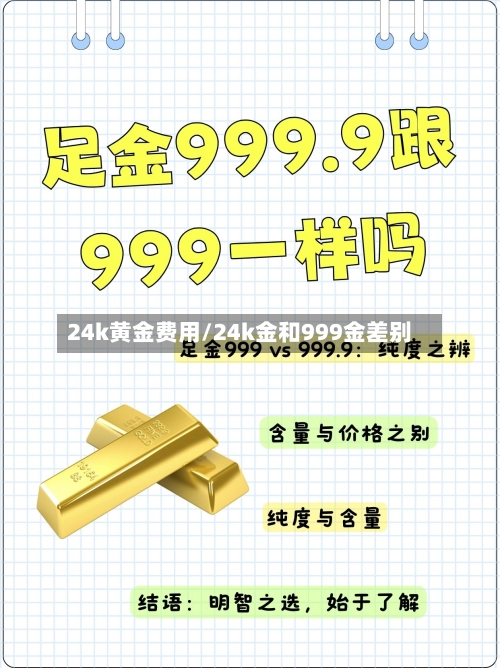24k黄金费用/24k金和999金差别-第3张图片