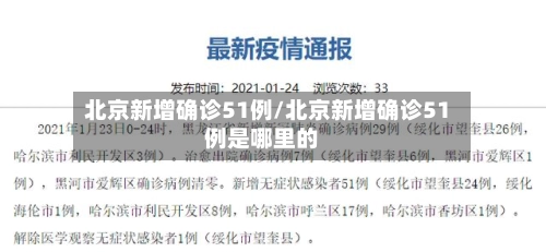 北京新增确诊51例/北京新增确诊51例是哪里的-第1张图片