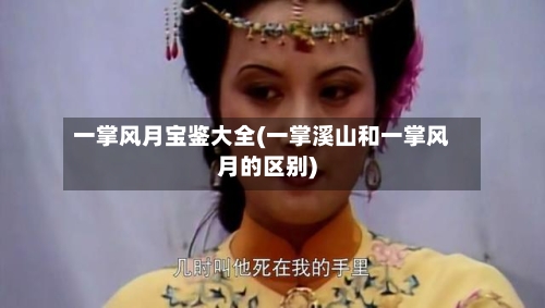 一掌风月宝鉴大全(一掌溪山和一掌风月的区别)-第1张图片