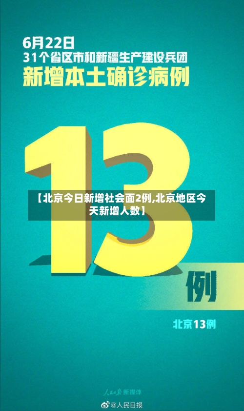 【北京今日新增社会面2例,北京地区今天新增人数】-第1张图片