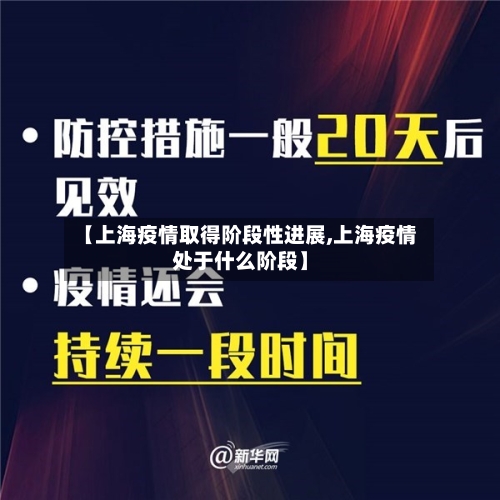 【上海疫情取得阶段性进展,上海疫情处于什么阶段】-第3张图片