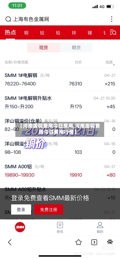 【河南废铜费用今日费用,河南废铜费用今日费用行情】-第3张图片